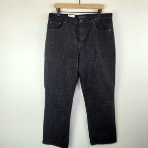 Lauren Ralph Lauren Women's Black Denim Jeans